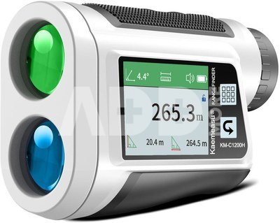 K&F Concept K&F KM-C1200H Golf Rangefinder with Lcd, High Precision 1200m Rechargeable Laser Hunting Rangefinder