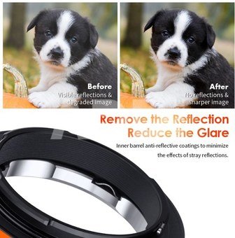 K&F Concept K&F Leica M mount lenses to SONY NEX mount body LM-NEX Pro adapter