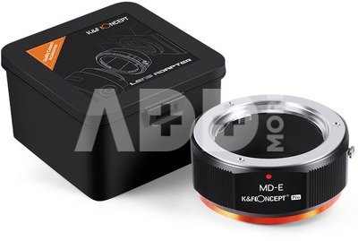 K&F Concept K&F MD to NEX Lens Mount Adapter for Minolta MD MC Mount Lens to NEX E Mount Mirrorless Cameras for