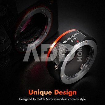 K&F Concept K&F MD to NEX Lens Mount Adapter for Minolta MD MC Mount Lens to NEX E Mount Mirrorless Cameras for