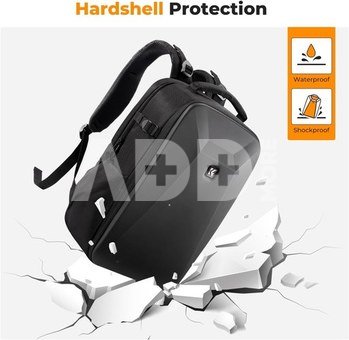 K&F Concept K&F Multi functional Haedshell Camera Backpack.Color: Black