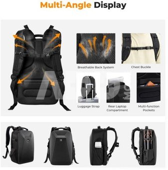 K&F Concept K&F Multi functional Haedshell Camera Backpack.Color: Black