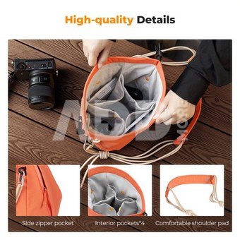 K&F Concept K&F Sling Bag 5L Urban Wander 11(Orange)