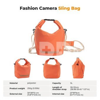 K&F Concept K&F Sling Bag 5L Urban Wander 11(Orange)