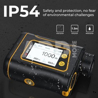K&F Concept K&F SNDWAY SW-1000B golf rangefinder with LCD touch screen