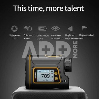 K&F Concept K&F SNDWAY SW-1000B golf rangefinder with LCD touch screen