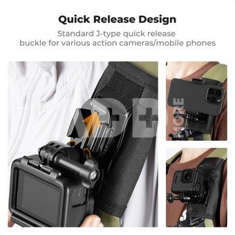 K&F Concept K&F Sports camera accessories, Velcro backpack support
