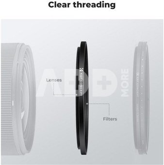 K&F Concept K&F Step Up Filter Ring 72-77mm*2pcs,+Vacuum Cleaning Cloth*1