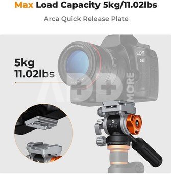 K&F Concept K&F Tripod Ball Head FH-03 with Handle