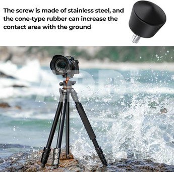 K&F Concept K&F Universal Anti-Slip Rubber Tripod Foot Spikes
