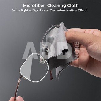 K&F Concept KF 10pcs* Microfiber Cleaning cloth Kit, 15*18cm, Gray, Dry, in OPP bag