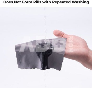 K&F Concept KF 10pcs* Microfiber Cleaning cloth Kit, 15*18cm, Gray, Dry, in OPP bag