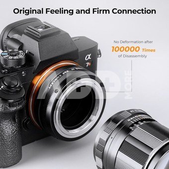 K&F Concept KF,M10106,HIGH PRECISION LENS ADAPTER,Anti reflection, M42-NEX IV PRO