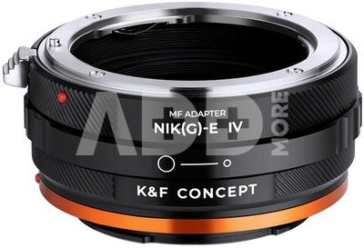 K&F Concept KF,M18106,HIGH PRECISION LENS ADAPTER,Anti reflection,NIK(G)-NEX IV PRO