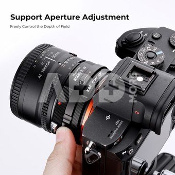 K&F Concept KF,M18106,HIGH PRECISION LENS ADAPTER,Anti reflection,NIK(G)-NEX IV PRO