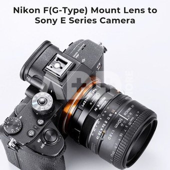 K&F Concept KF,M18106,HIGH PRECISION LENS ADAPTER,Anti reflection,NIK(G)-NEX IV PRO