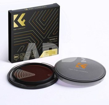K&F Concept Nano-X CPL circular polarizing filter - 77 mm