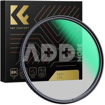 K&F Concept Nano-X CPL circular polarizing filter - 77 mm