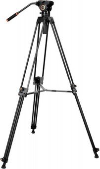 K&F Concept VA18 video tripod with VH081 head