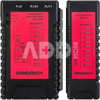 Kabelio testeris Ermenrich NetGeeks NP10