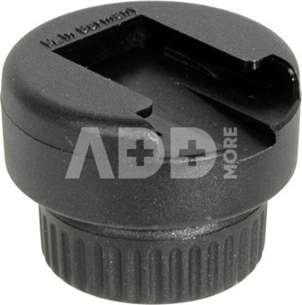 Kaiser Accessory Shoe with lock nut and threaded pin 1211