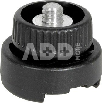 Kaiser Accessory Shoe with lock nut and threaded pin 1211