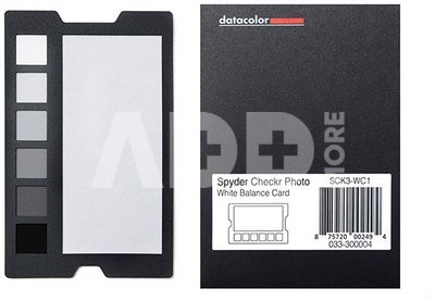 Datacolor Spyder Checkr Photo White Balance Card