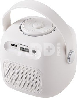 Karaoke Speaker With Microphone | AD 1199W | Bluetooth | White | Portable | Wireless connection