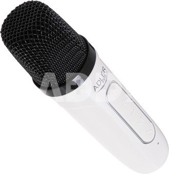 Karaoke Speaker With Microphone | AD 1199W | Bluetooth | White | Portable | Wireless connection