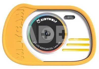 Kidywolf Foto- und Videokamera gelb