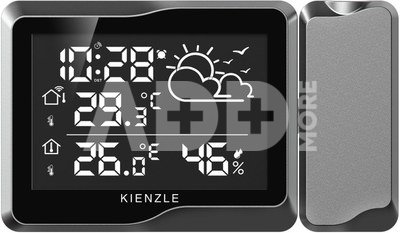KIENZLE DCF Radio-Control.Home Weather Station with Projection