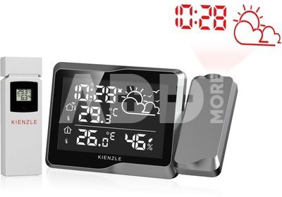 KIENZLE DCF Radio-Control.Home Weather Station with Projection
