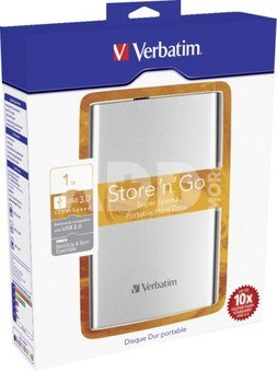 Verbatim Store n Go Portable 1TB USB 3.0 silver