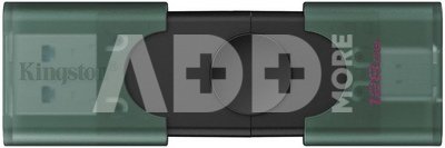 Kingston DataTraveler Duo | 128 GB | USB 3.2 Gen 1 | Black/Green