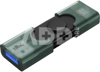 Kingston DataTraveler Duo | 128 GB | USB 3.2 Gen 1 | Black/Green