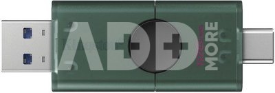 Kingston DataTraveler Duo | 128 GB | USB 3.2 Gen 1 | Black/Green