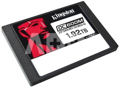 Kingston DC600M | 1920 GB | SSD form factor 2.5" | SSD interface SATA Rev. 3.0 | Read speed 560 MB/s | Write speed 530 MB/s