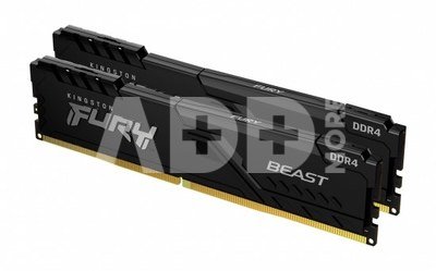 Kingston Fury Beast 16 GB, DDR4, 3600 MHz, PC/server, Registered No, ECC No