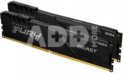 Kingston Memory DDR4 Fury Beast 64GB(2*32GB)/3600 CL18
