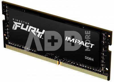 Kingston Memory DDR4 Fury Impact SODIMM 32GB(2*16GB)/3200 CL20