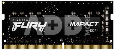 Kingston Memory DDR4 Fury Impact SODIMM 32GB(2*16GB)/3200 CL20