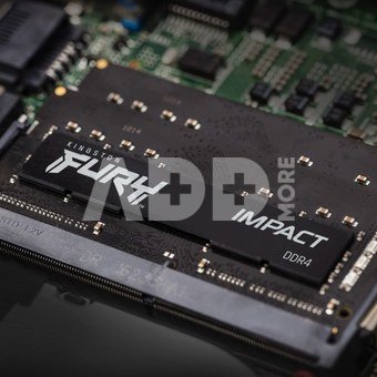 Kingston Memory DDR4 Fury Impact SODIMM 32GB(2*16GB)/3200 CL20