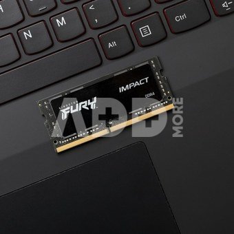 Kingston Memory DDR4 Fury Impact SODIMM 32GB(2*16GB)/3200 CL20