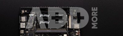 Kingston Memory DDR4 Fury Impact SODIMM 64GB(2*32GB)/3200 CL20