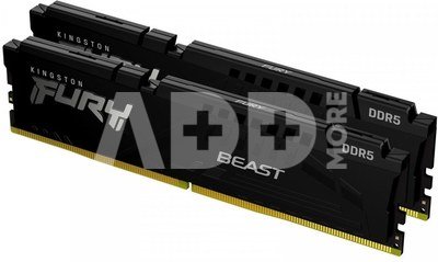 Kingston Memory DDR5 Fury Beast 32GB(2*16GB)/5600 CL36 black EXPO
