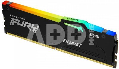 Kingston Memory DDR5 Fury Beast RGB 16GB(1*16GB)/5600 CL40
