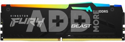 Kingston Memory DDR5 Fury Beast RGB 16GB(1*16GB)/5600 CL40