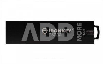 Kingston Pendrive 32GB D500S AES-256 FIPS 140-3 Lvl 3