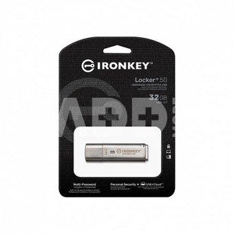 Kingston Pendrive 32GB IronKey Locker Plus 50 AES Encrypted