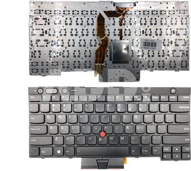 Klaviatūra Lenovo: Thinkpad T430, T530, L430, X230, W530 su rėmėliu ir "trackpoint"